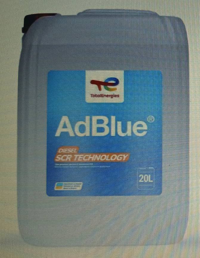 Рідина для очищення вихлопних газів AdBlue для системи SCR (сечовина) Total 20л